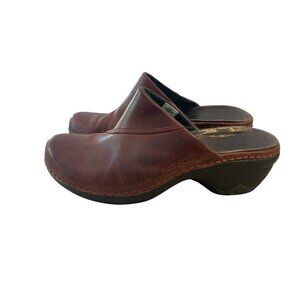 Patagonia Better Clog Slide Rusted Iron Leather Slip on Shoes Womens Size 8.5
